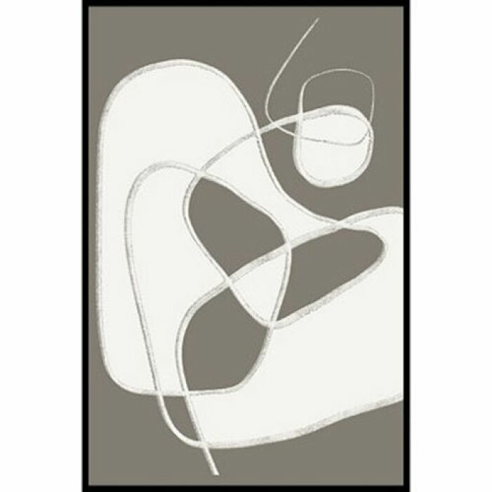 minimalistisk poster streck