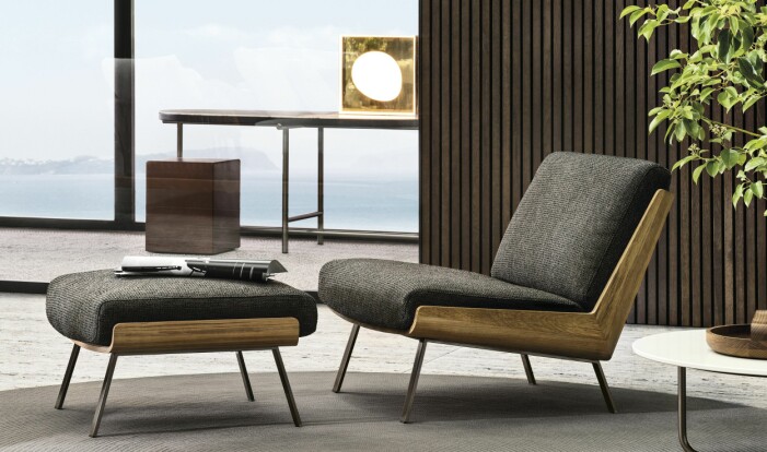Brasilien möter Japan i arkitekten Marcio Kogans verk. Daiki outdoor från Minotti