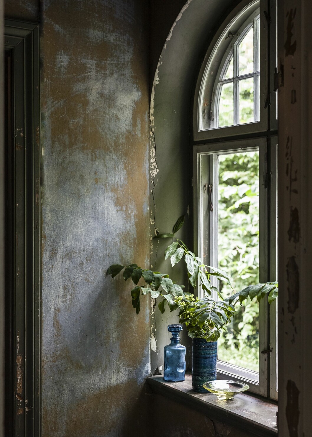 Christinas känsla och respekt för patina syns i varje vrå i huset. Huset med äkta patina på Österlen.