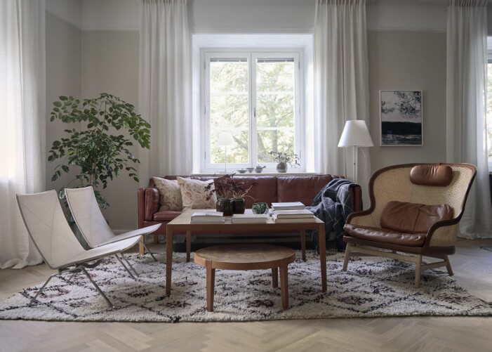 Möbelskatt hemma hos ägarna av företaget Gärsnäs