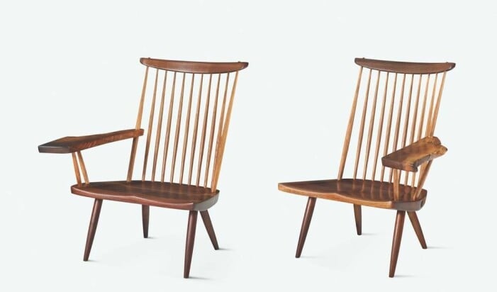 Foto: Design Miami New Lounge Chairs av George Nakashima