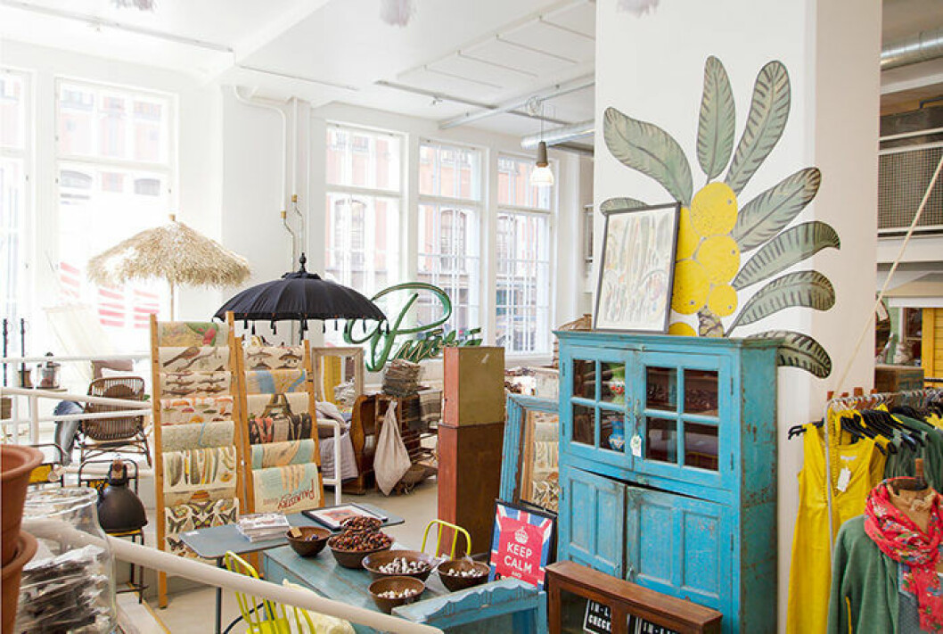 Moko Market i Rödbergen i Helsingfors. Foto: Moko Market Moko Market är en inredningsbutik i Helsingfors
