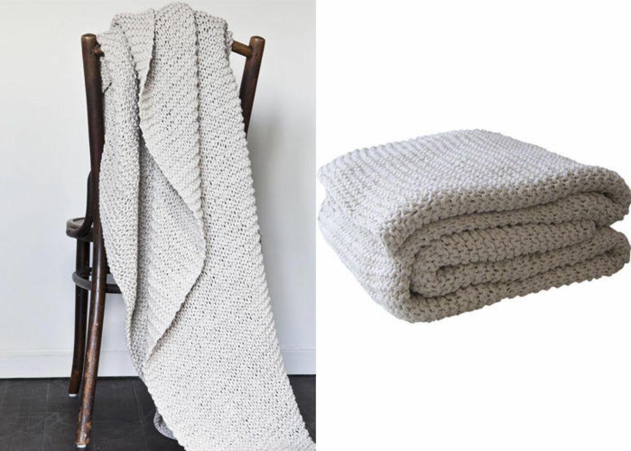 11 snygga presenttips till Mors dag - knitted filt