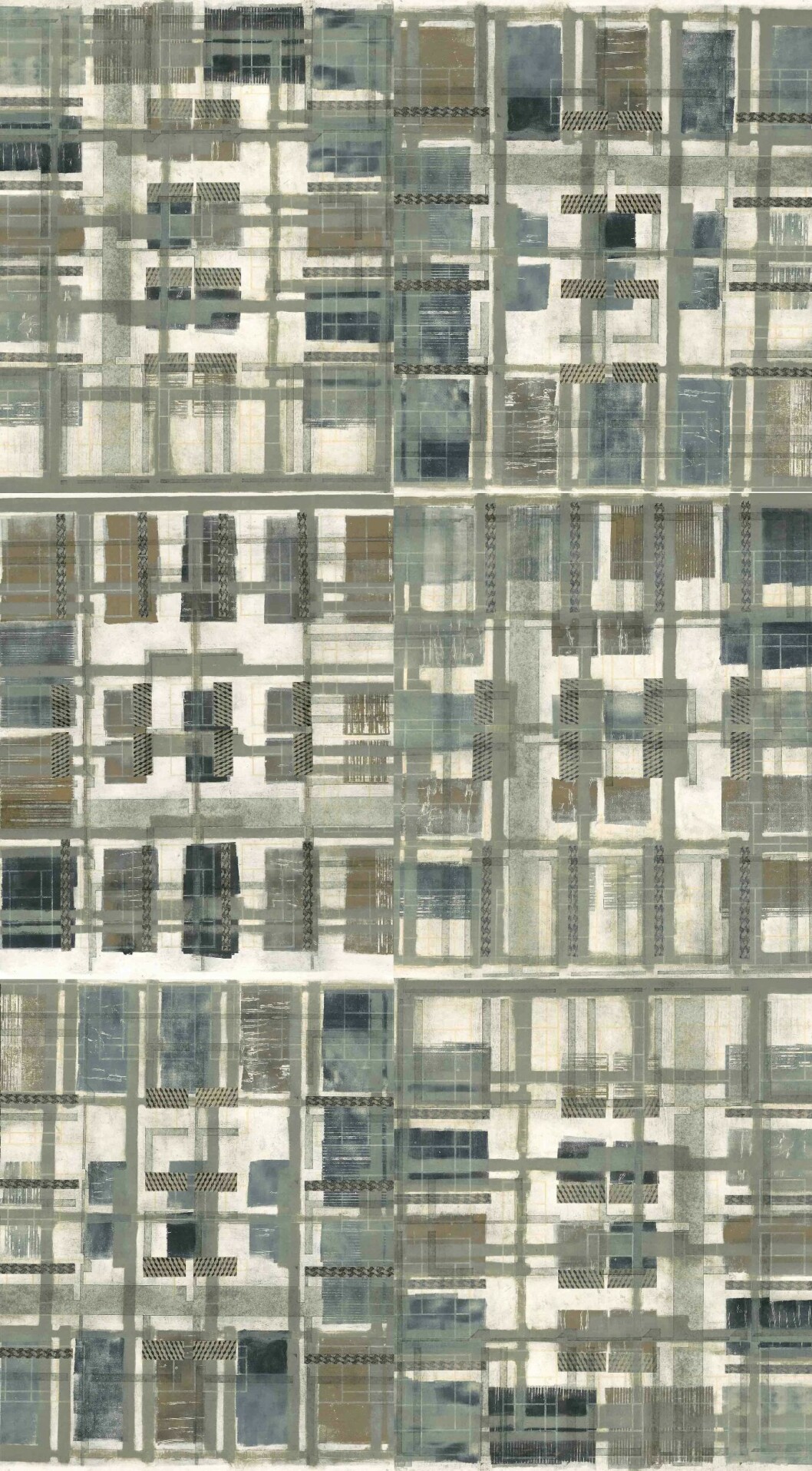 Sílvia Martínez Palou har tolkat fasaden på arkitekten Antoni de Morgas hus i Barcelona. Verket heter Moragas Brusi 02, 13 750:-.