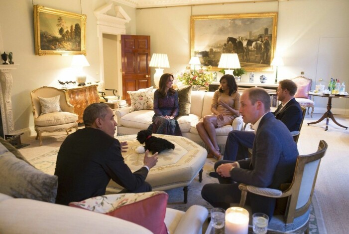 När Barack och Michelle Obama gästade London kunde vi se att Kate och William har en typisk brittisk smak. Foto: TT