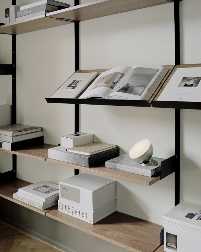 New works Shelving system. New works Shelving system.