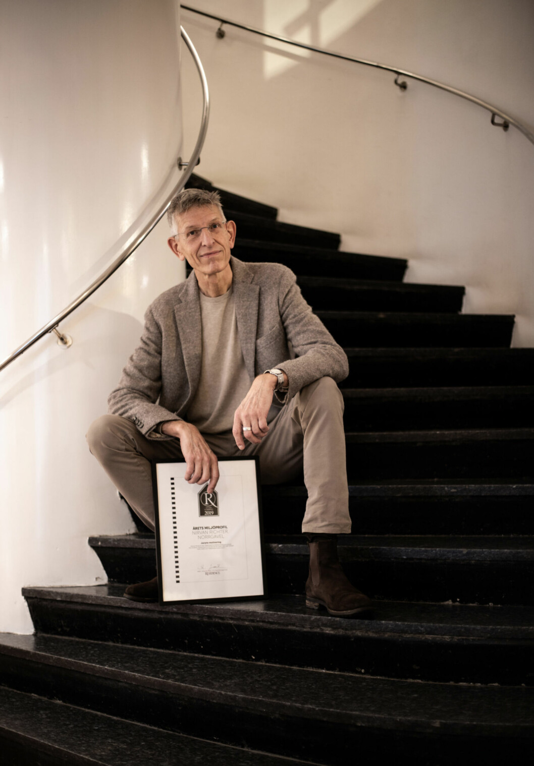 Nirvan Richter i Norrgavels butik i Stockholm. Foto: Lina Sköld Nirvan Richter