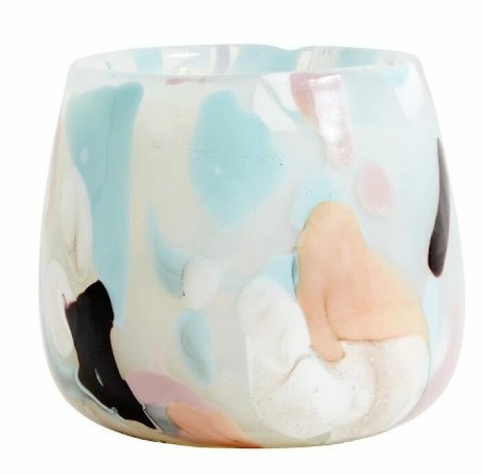 lyta i glas med färger