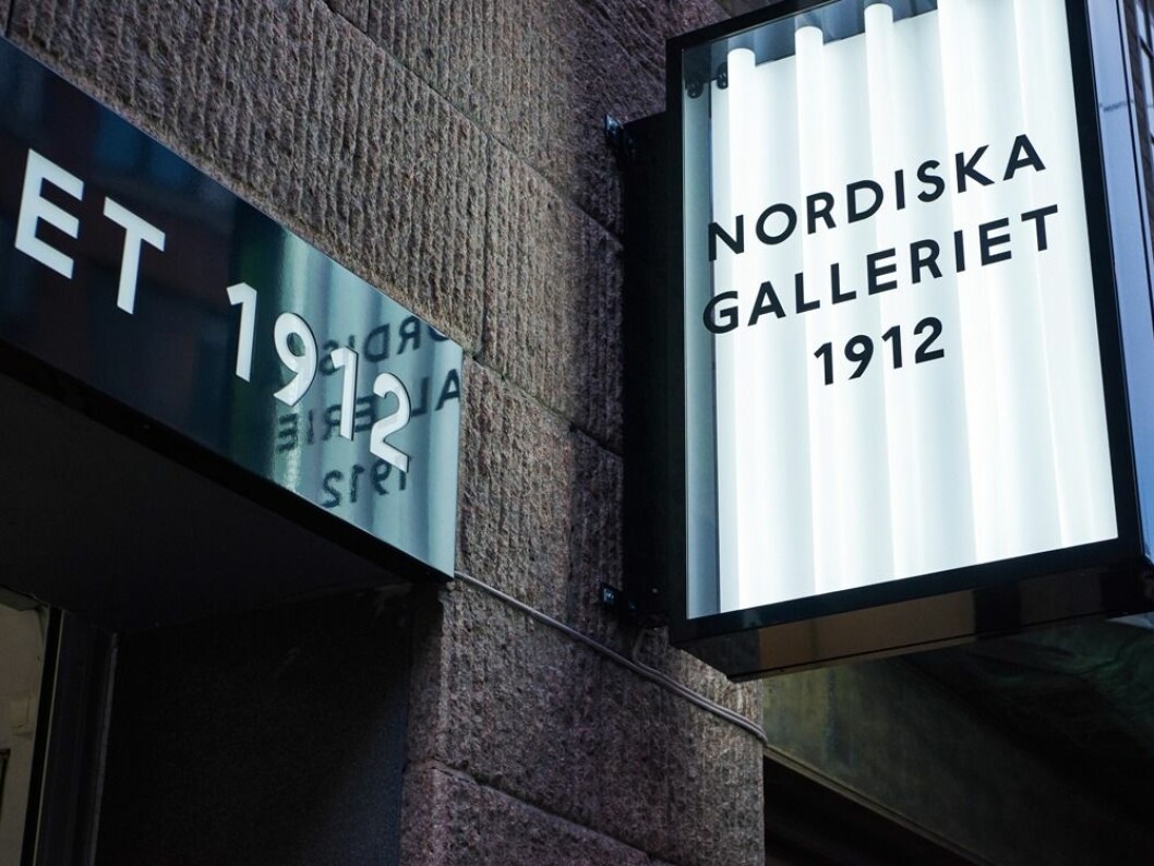 Nordiska galleriet på Nybrogatan 11.