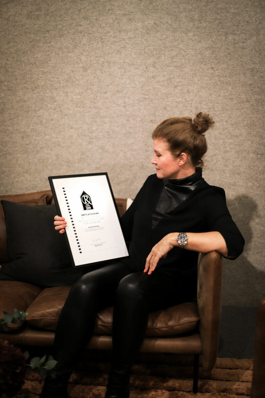 Helene Ogeborg, vd och ägare av företaget som bär hennes efternamn. Foto: Lina Sköld.
