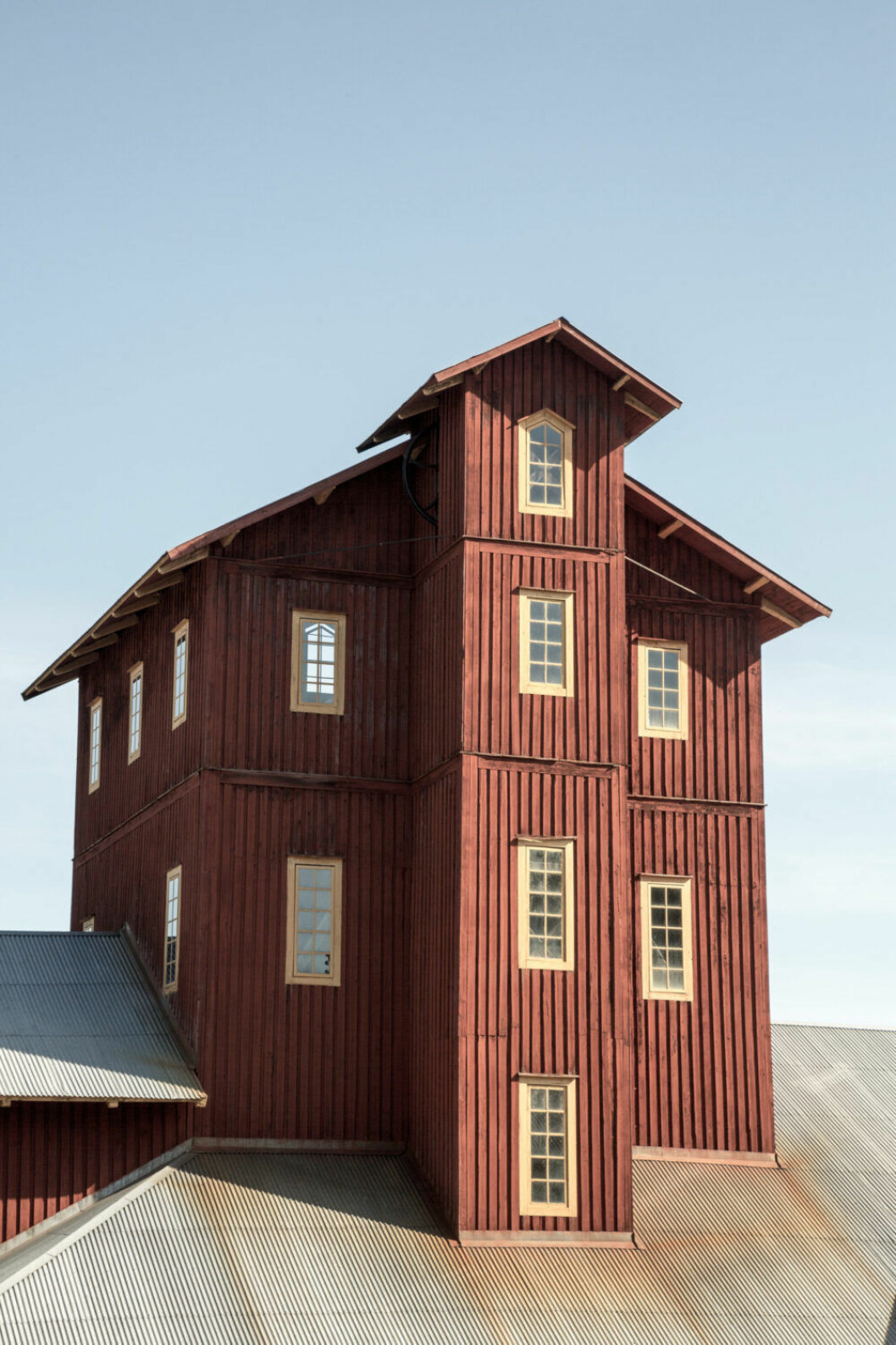 Masugnsbyggnaden vid Olofsforsbruk.