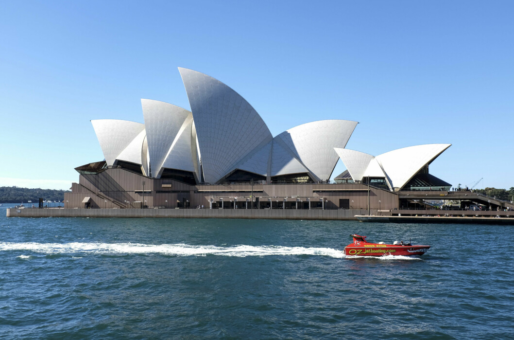 Det berömda operahuset i Sydney är ritat av arkitekten Jörn Utzon. Operahuset i Sydney