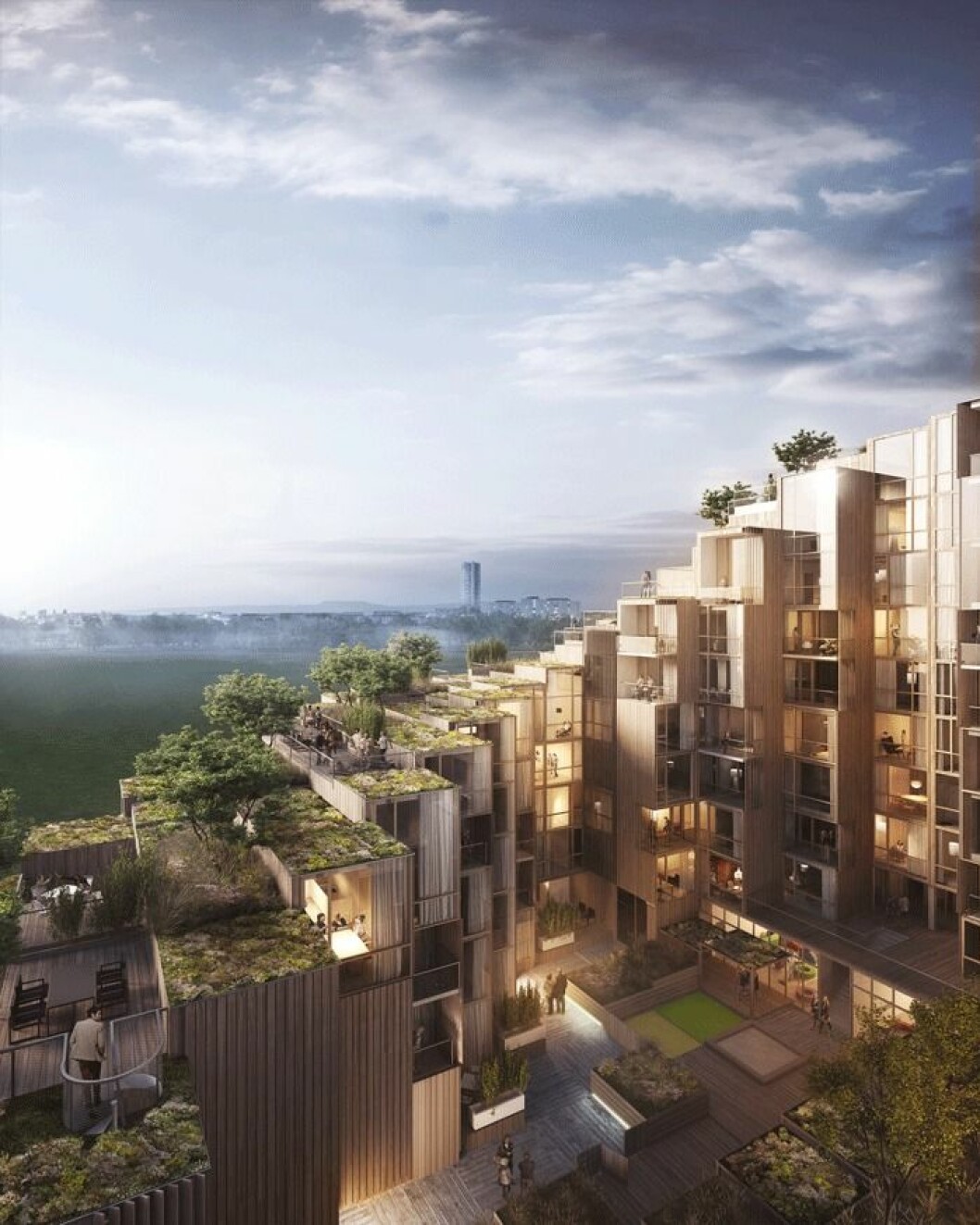 I 79&Park ska Oscar Properties skapa 140 lägenheter med 1-6 rum plus kök med terasser och spektakulär utsikt mot Gärdesfältet i Stockholm. oscarstor