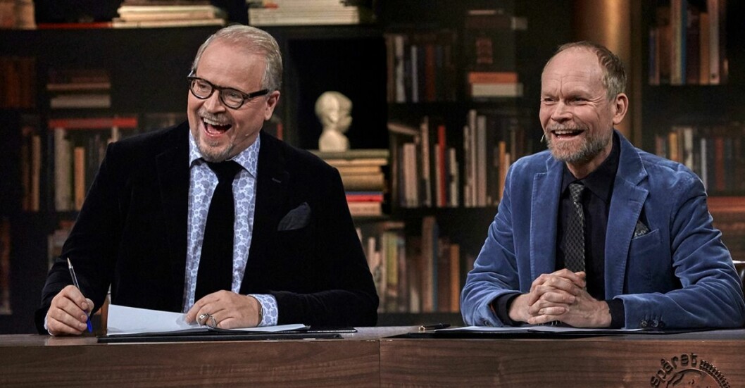 Kristian Luuk och Fredrik Lindström från På Spåret