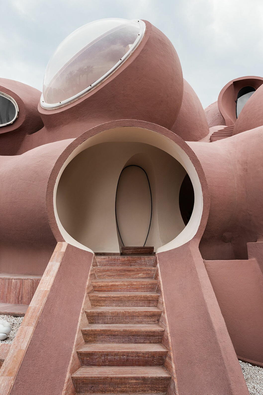 PALAIS BULLES trappa exteriör