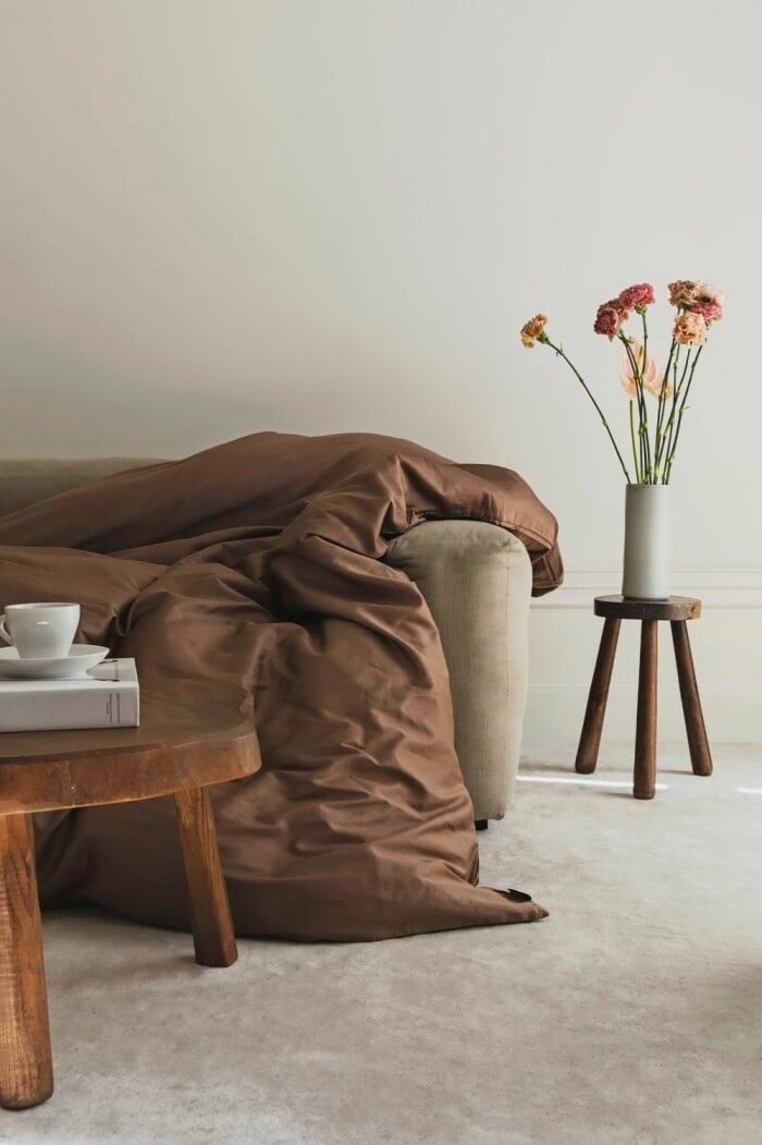 påslakan från hästens satin pure kollektion