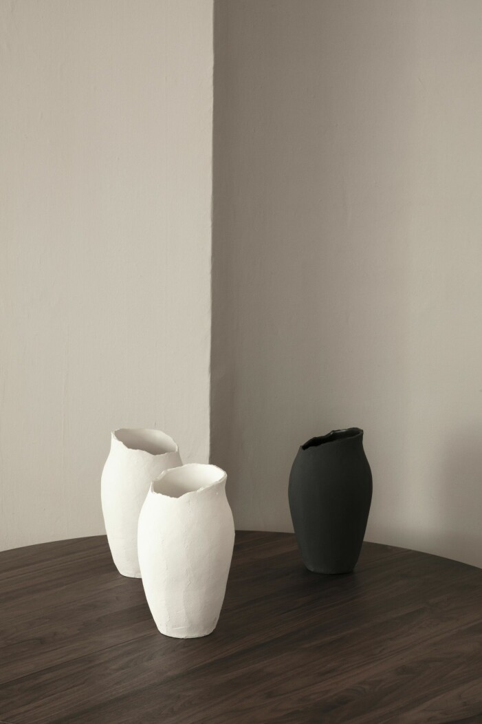 Magnolia vase av Naja Utzon Popov för Sibast. Vasar från Sibast.