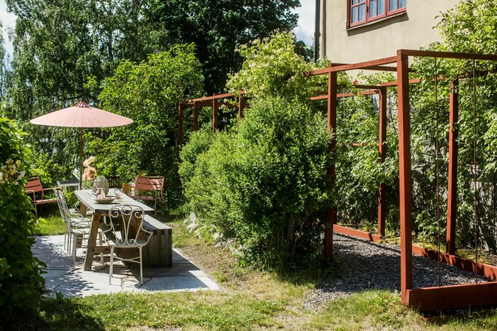 pergola trädgård