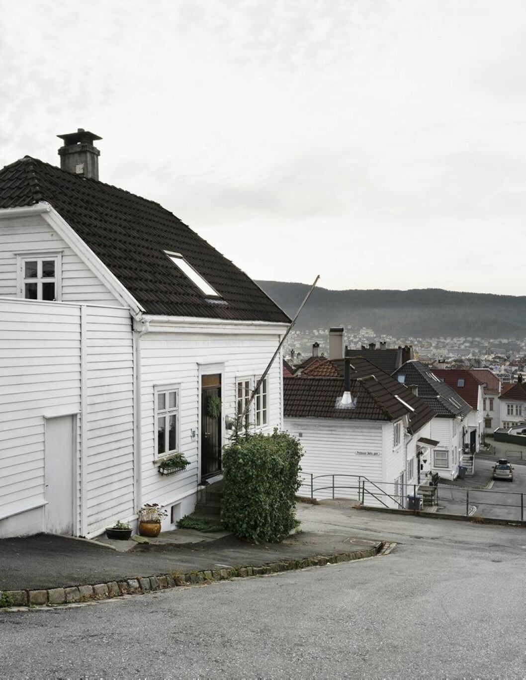 Här bor de, hela högen Sølvberg, pappa, mamma, fyra barn och två hundar. PerOlav_FotoKristoferJohnson10