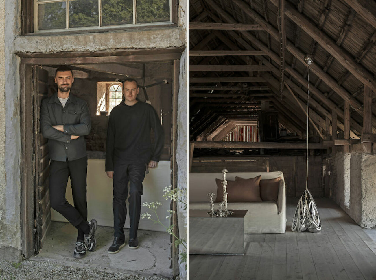 Robin Klang och Ejub Bicic driver Perspective Studios sommarshop på Gotland.