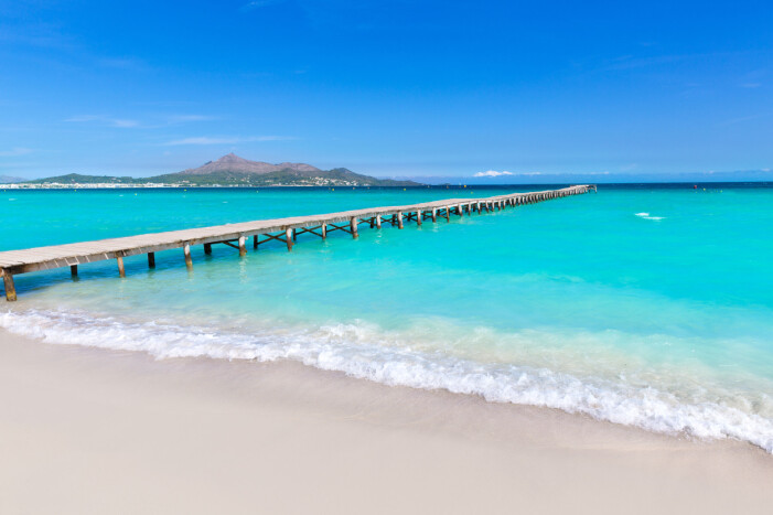 Playa de muro, spanien