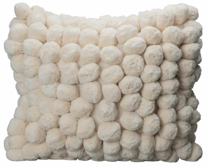 pom pom kudde