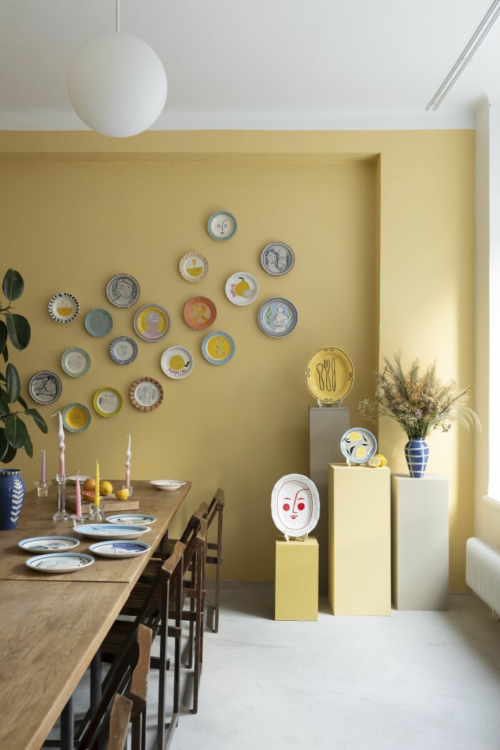 porslin från wall of art och attack shop