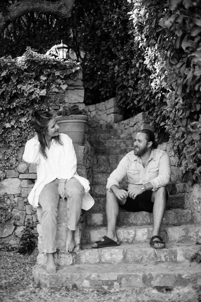 Villa Juli guesthouse ägarna Niclas & Lisa