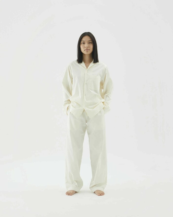 Bomullspyjamas The gentlewoman sleepwear. Pyjamas i bomull.