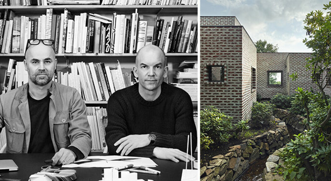 Årets Arkitekt 2015: Tham & Videgård Arkitekter. Martin Videgård (t.v) och Bolle Tham (t.v). <em>Foto (t.h): <a href="http://www.lindmanphotography.com/">Åke E-Son Lindman</a></em> Residence Stora Formpris Årets Arkitekt Foto (t.h) Åke E-Son Lindman