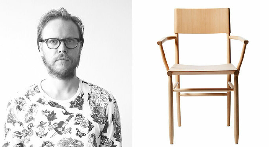 David Ericsson och Årets möbel 2015: <em>Madonna</em> Residence Stora Formpris Årets Möbel David Ericsson