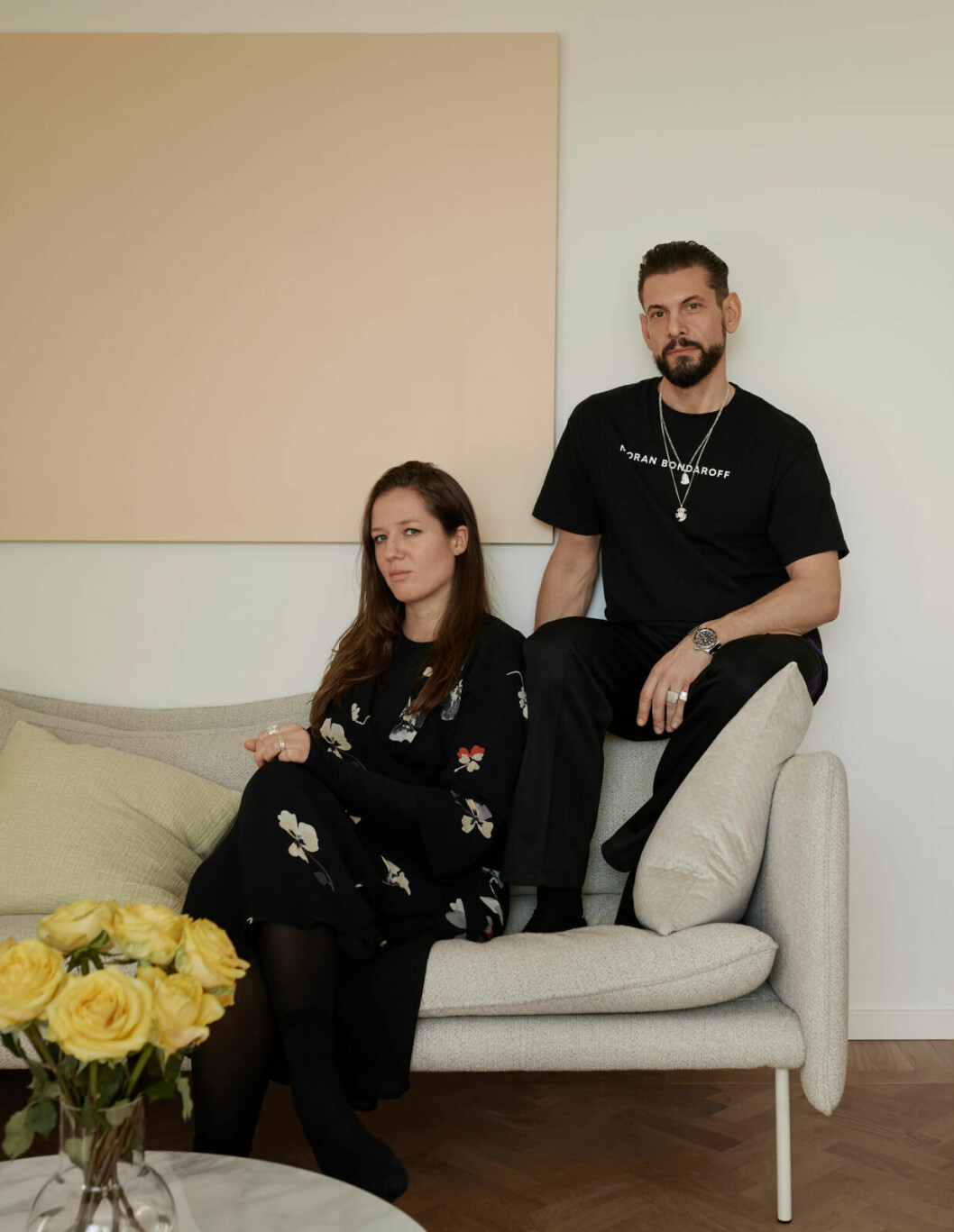 hemma hos Amanda och dan