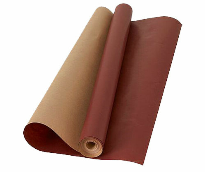 rött presentpapper
