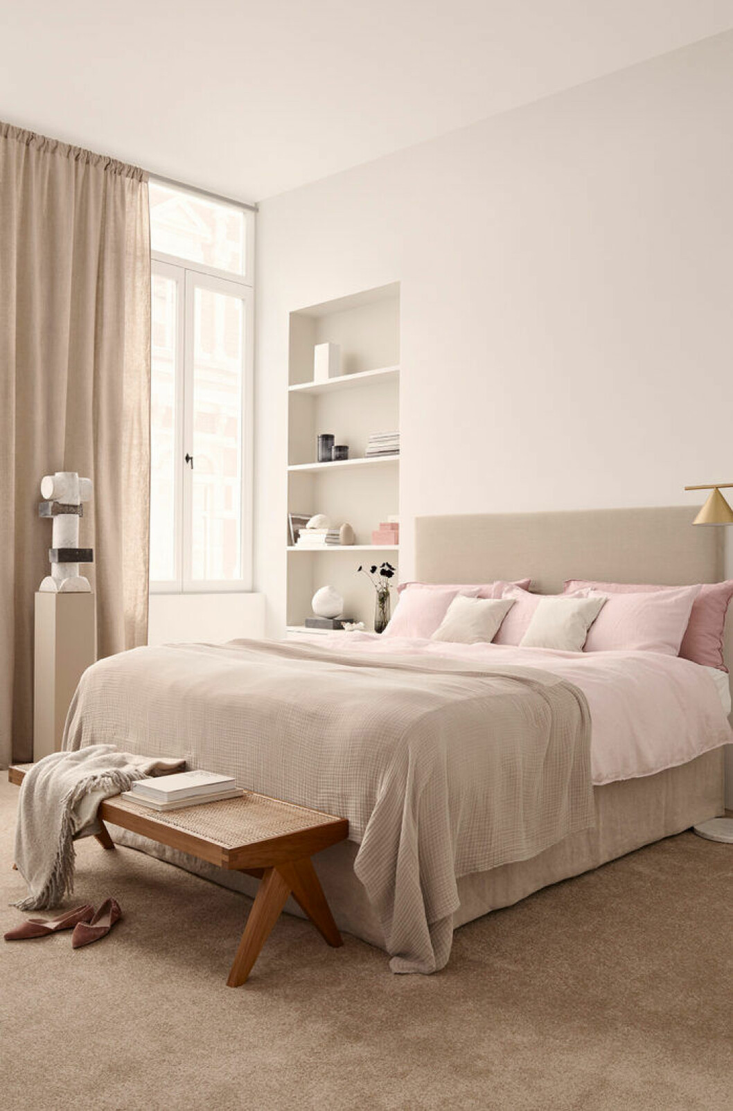 Foto: H&M home En sittbänk istället för en rumsavdelare