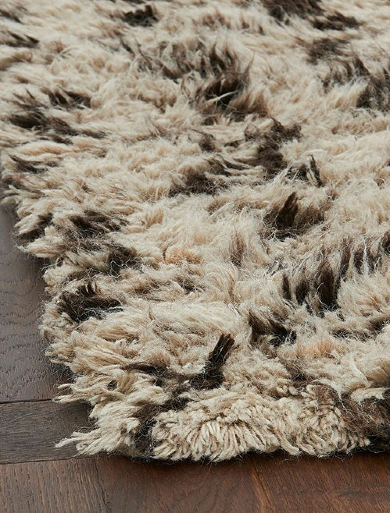 Mönstrad matta i ull från Ellos Home