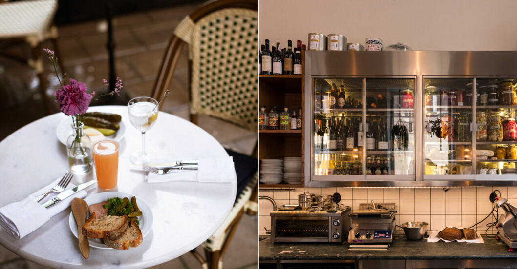 Schmaltz bar & delicatessen uteservering