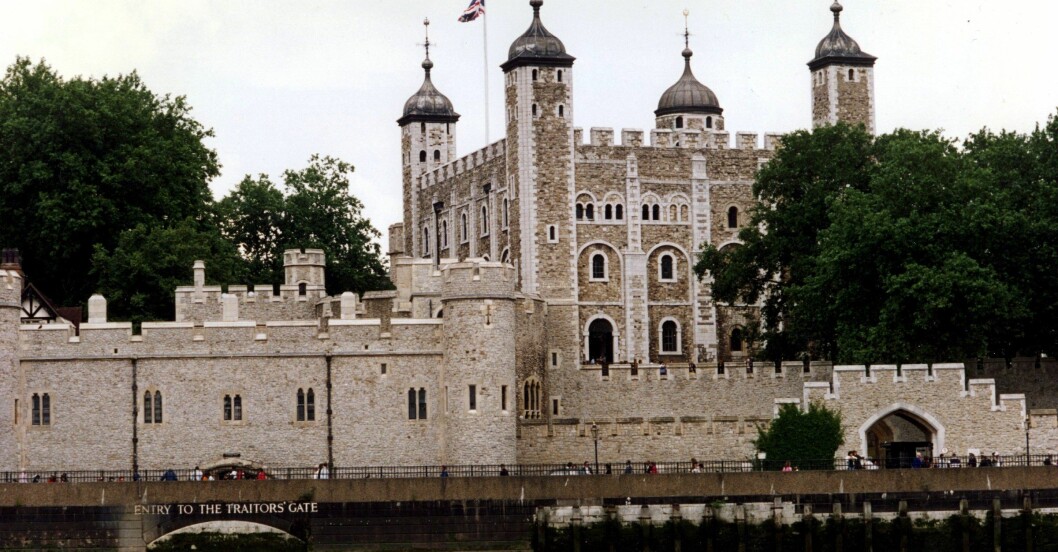 Towern, fylld av sin gedigna historia. Towern i england