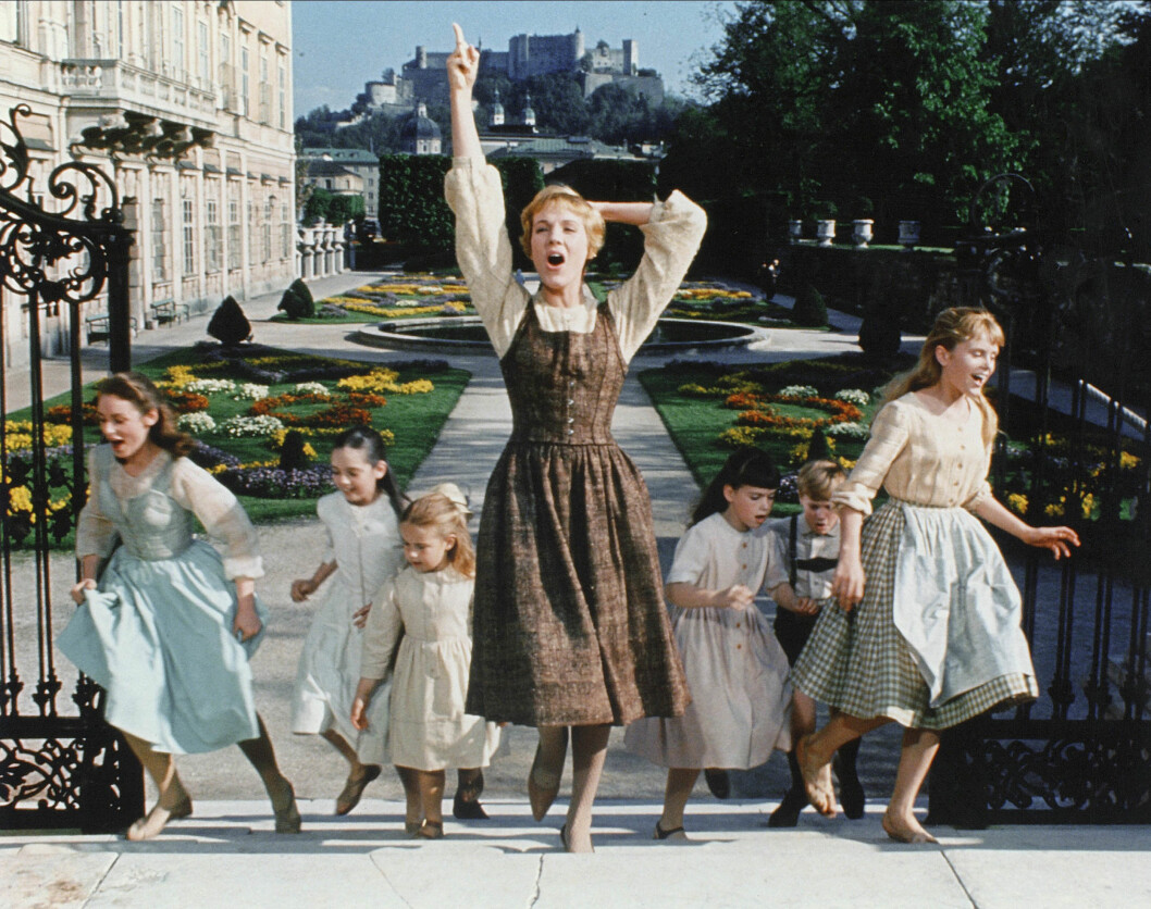 Julie Andrews i The Sound of Music. Julie Andrews i The Sound of Music.