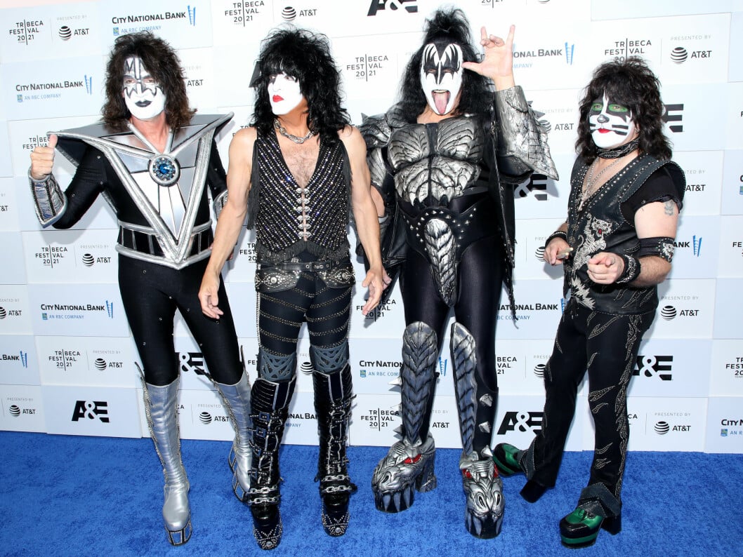 Bandmedlemmarna från vänster: Tommy Thayer, Paul Stanley, Gene Simmons and Eric Singer. Bandmedlemmarna från vänster: Tommy Thayer, Paul Stanley, Gene Simmons and Eric Singer.