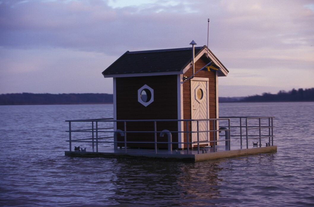 Hotell Utter Inn i Mälaren utanför Västerås. Foto: Lennart Hyse/TT Hotell Utter Inn i Mälaren utanför Västerås.