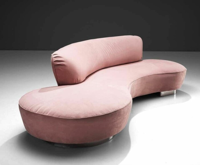 Foto: 1stDibs Serpentine Sofa av Vladimir Kagan
