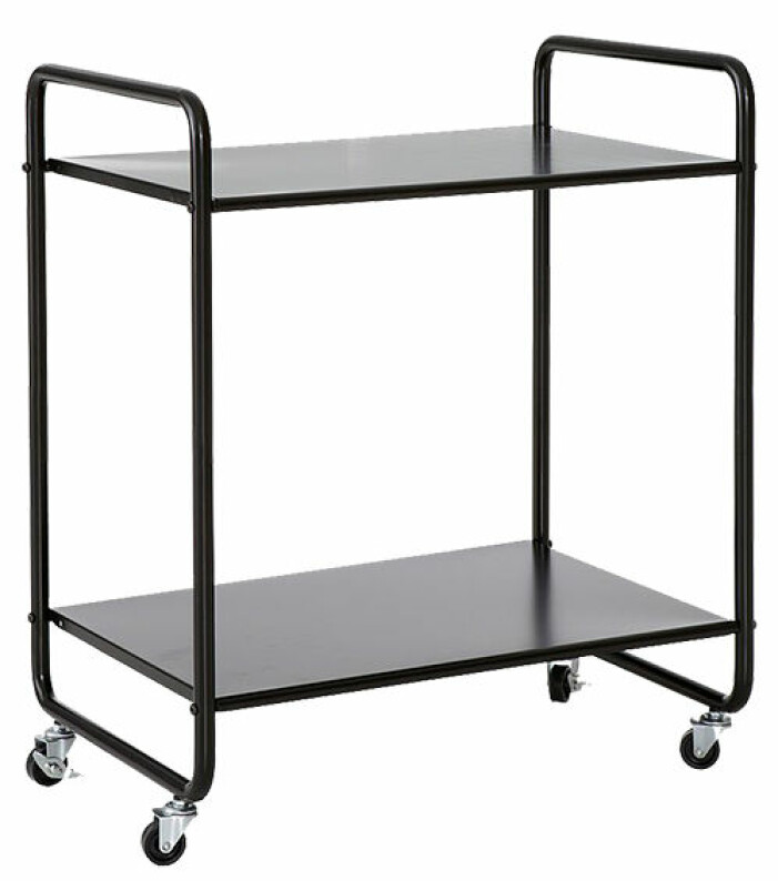 serveringsvag svart