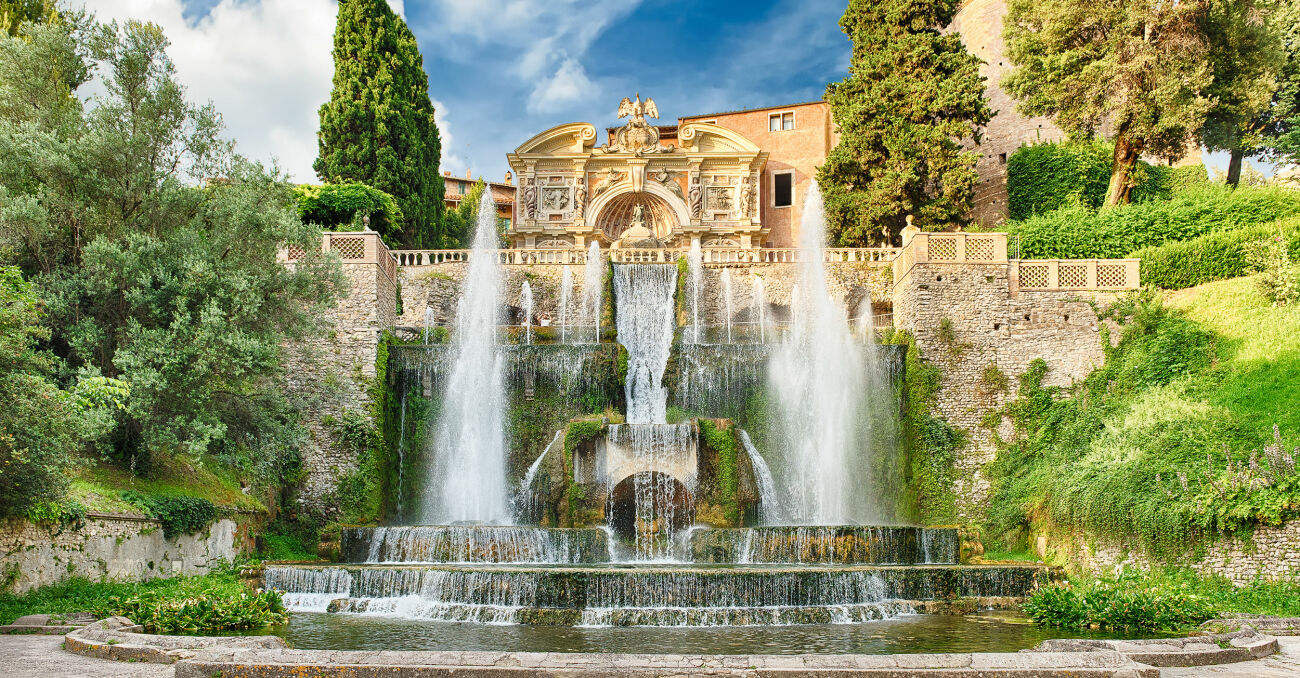 Villa d'Este, Tivoli, Italien
