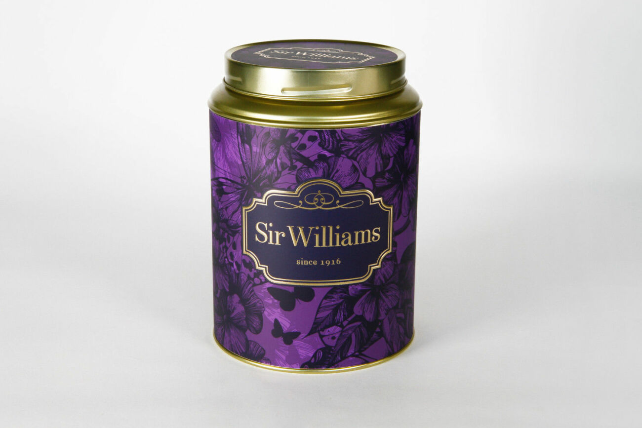 En av Sibyllans mest efterfrågade teblandningar är ”Sir Williams” , ett rökigt och smakrikt te som består av sju olika sorters teblad.