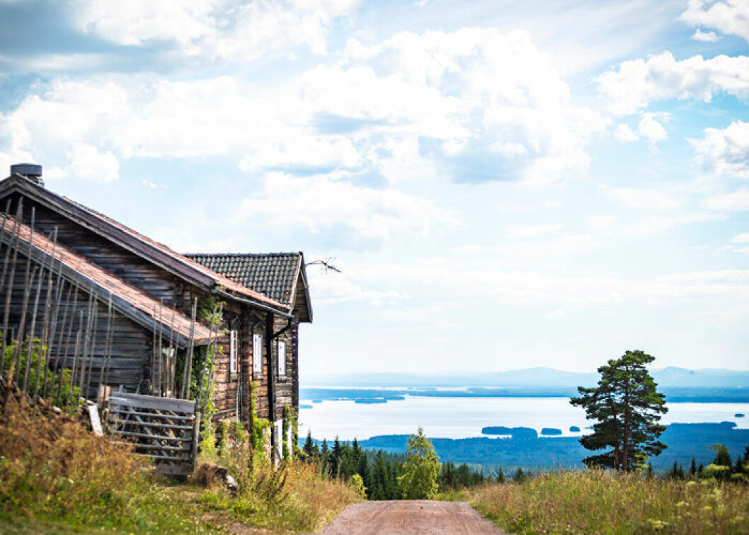 Spana in alla fina fäbodar vid Siljan! Foto: Visit Dalarna Signaturled Siljan.