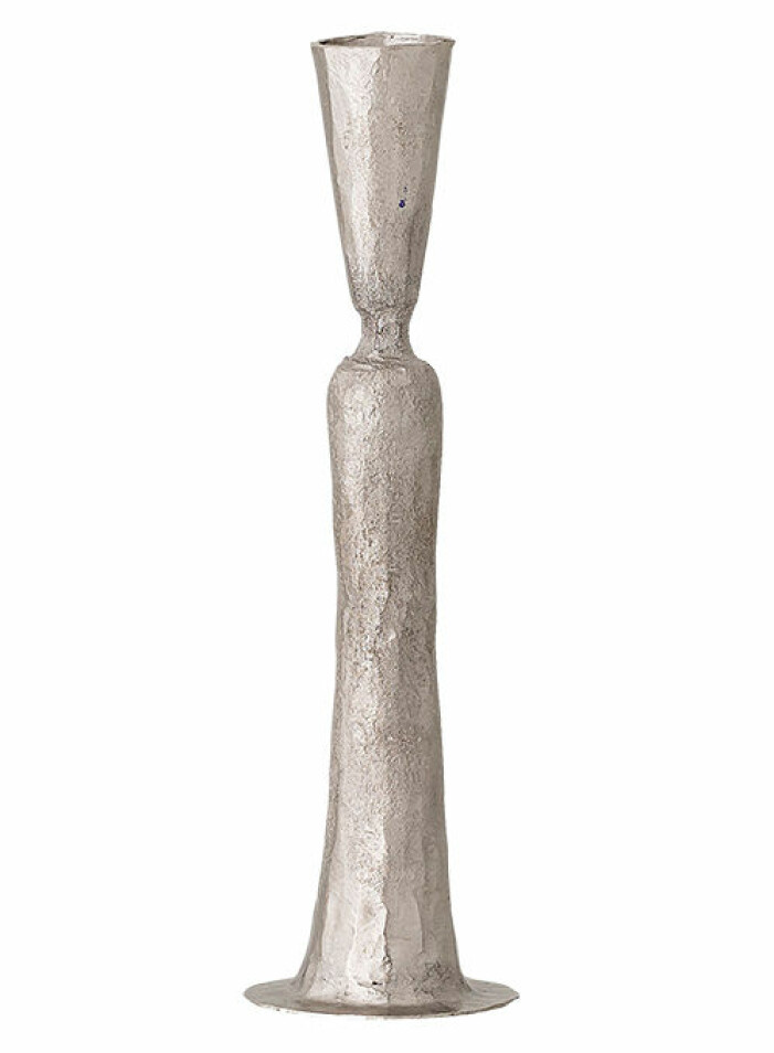 silvrig ljusstake