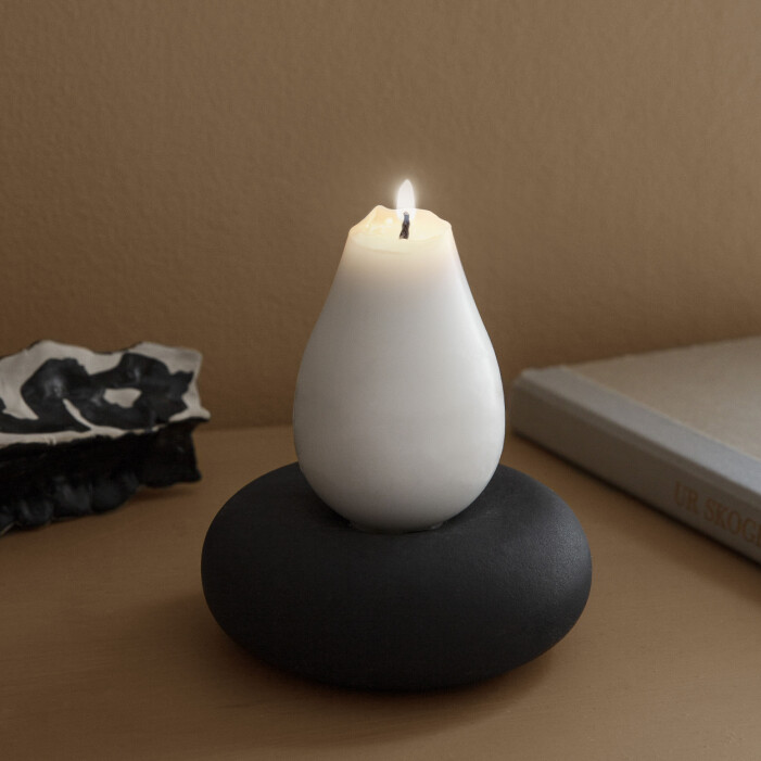 Införskaffa levande ljus i blandade form för en lekfull touch. Foto: Granit. Skapa en varm känsla i hemmet, ljus