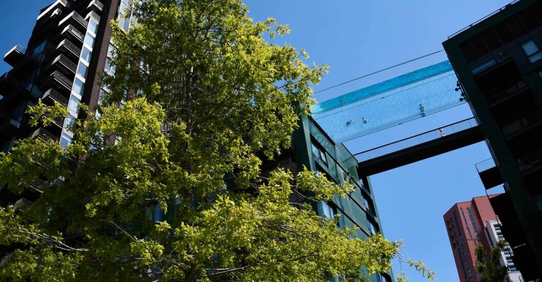 SKY POOL, LONDON – VÄRLDENS FÖRSTA SVÄVANDE POOL