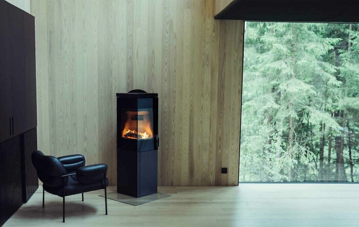 Snygg kamin