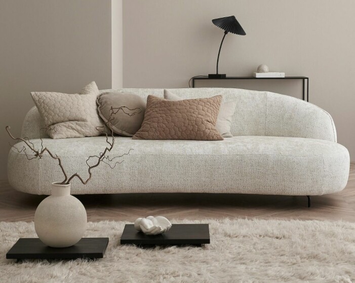 Vit soffa Furninova